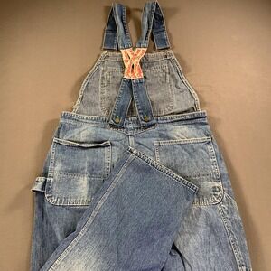 Pointer Brand Overalls Mens 38x30 Blue Denim Workwear Carpenter USA Made